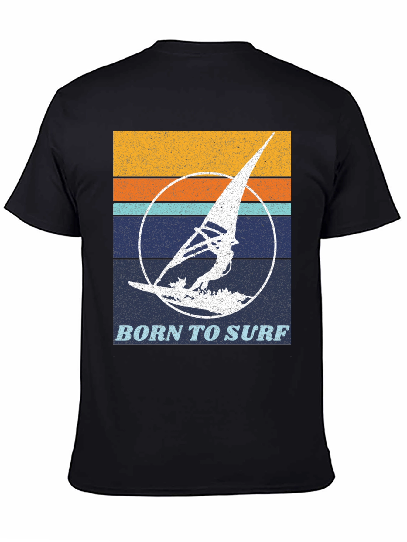 Retro Surfing T-Shirt - Born to Surf