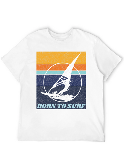Retro Surfing T-Shirt - Born to Surf
