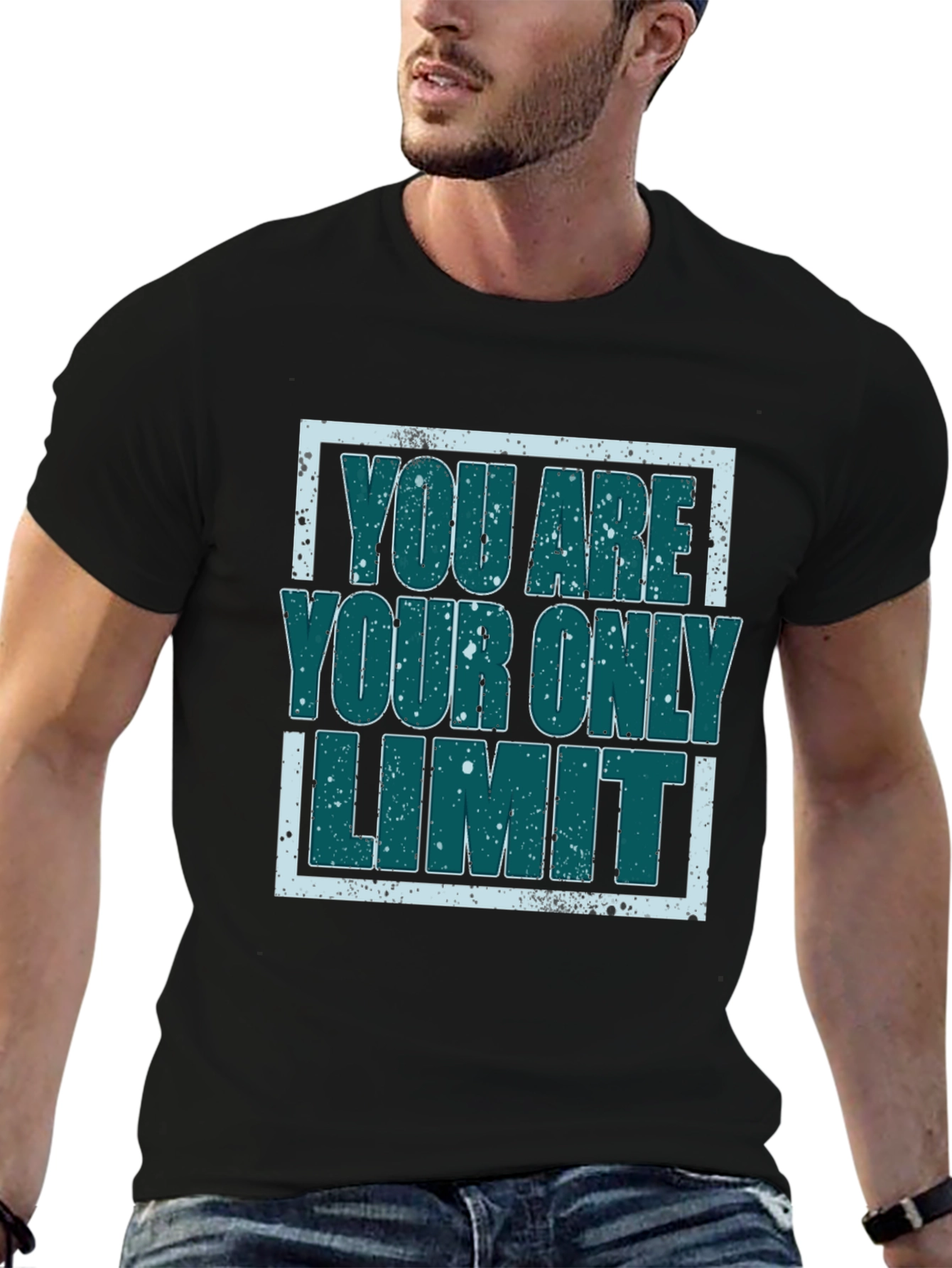 Inspirational Graphic Tee - You Are Your Only Limit