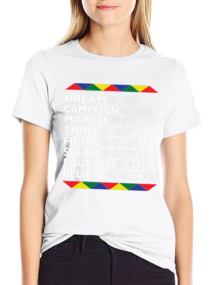 Dream Believe Achieve Mens Graphic Tee