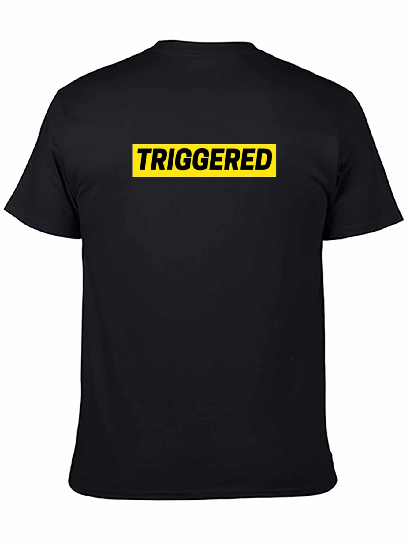 Triggered Graphic Tee - Black