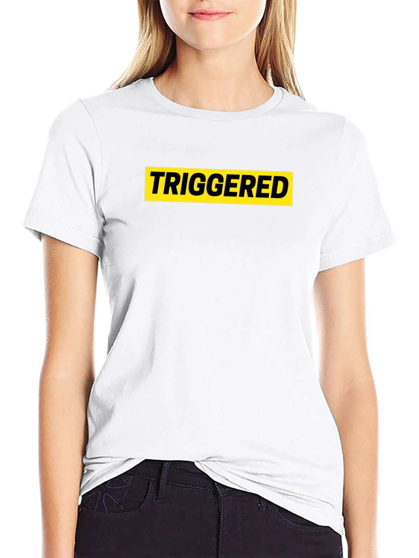 Triggered Graphic Tee - Black