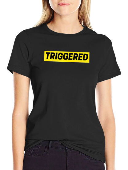 Triggered Graphic Tee - Black