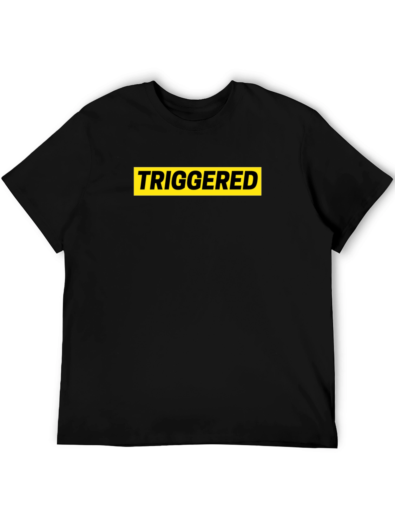 Triggered Graphic Tee - Black