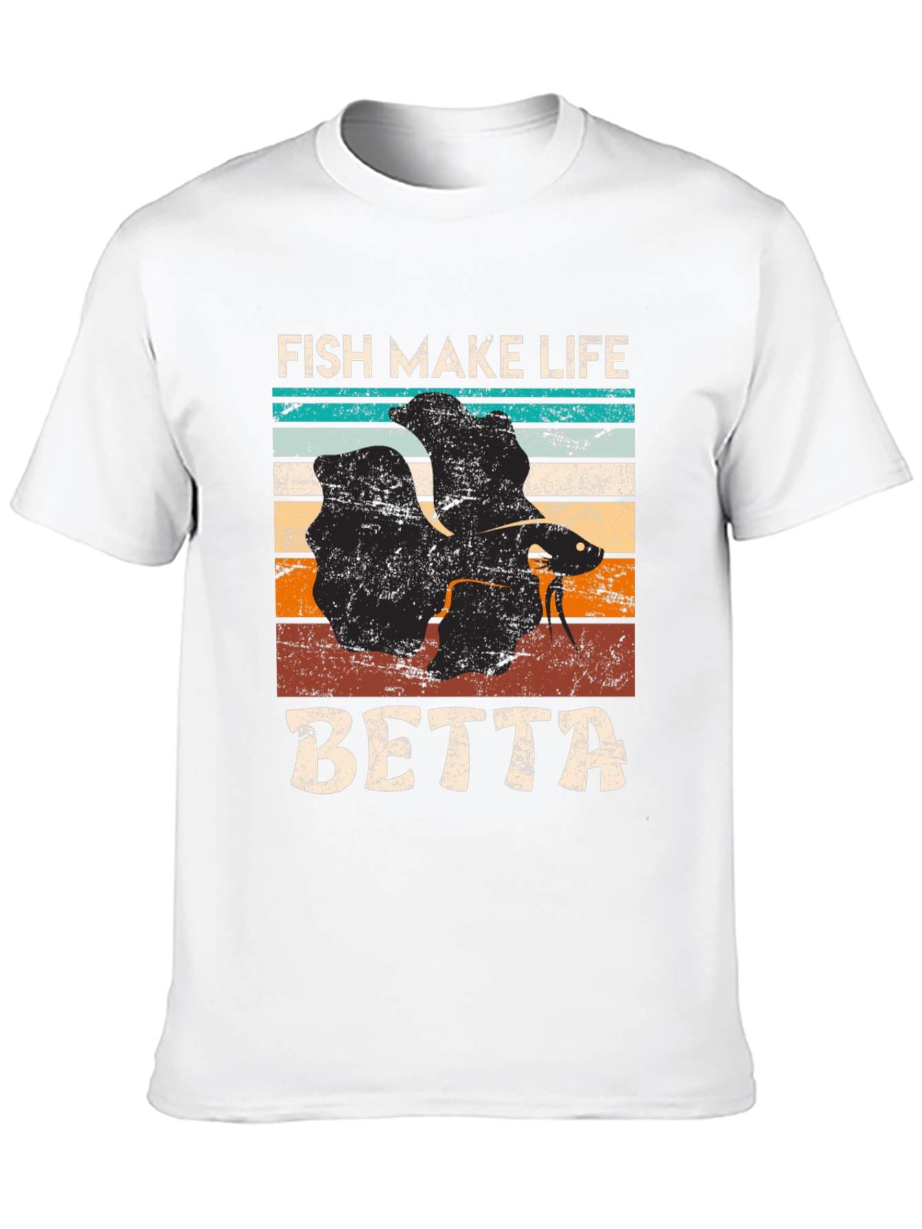 Fish Make Life Betta T-Shirt