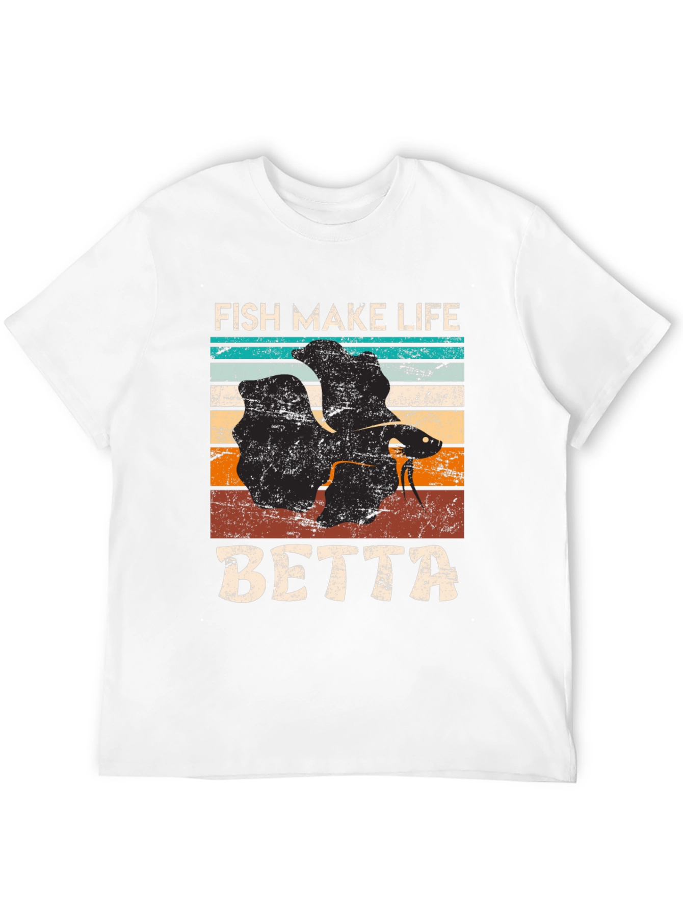 Fish Make Life Betta T-Shirt