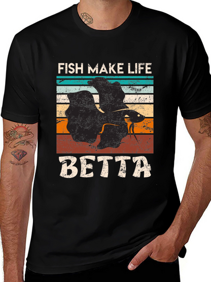 Fish Make Life Betta T-Shirt