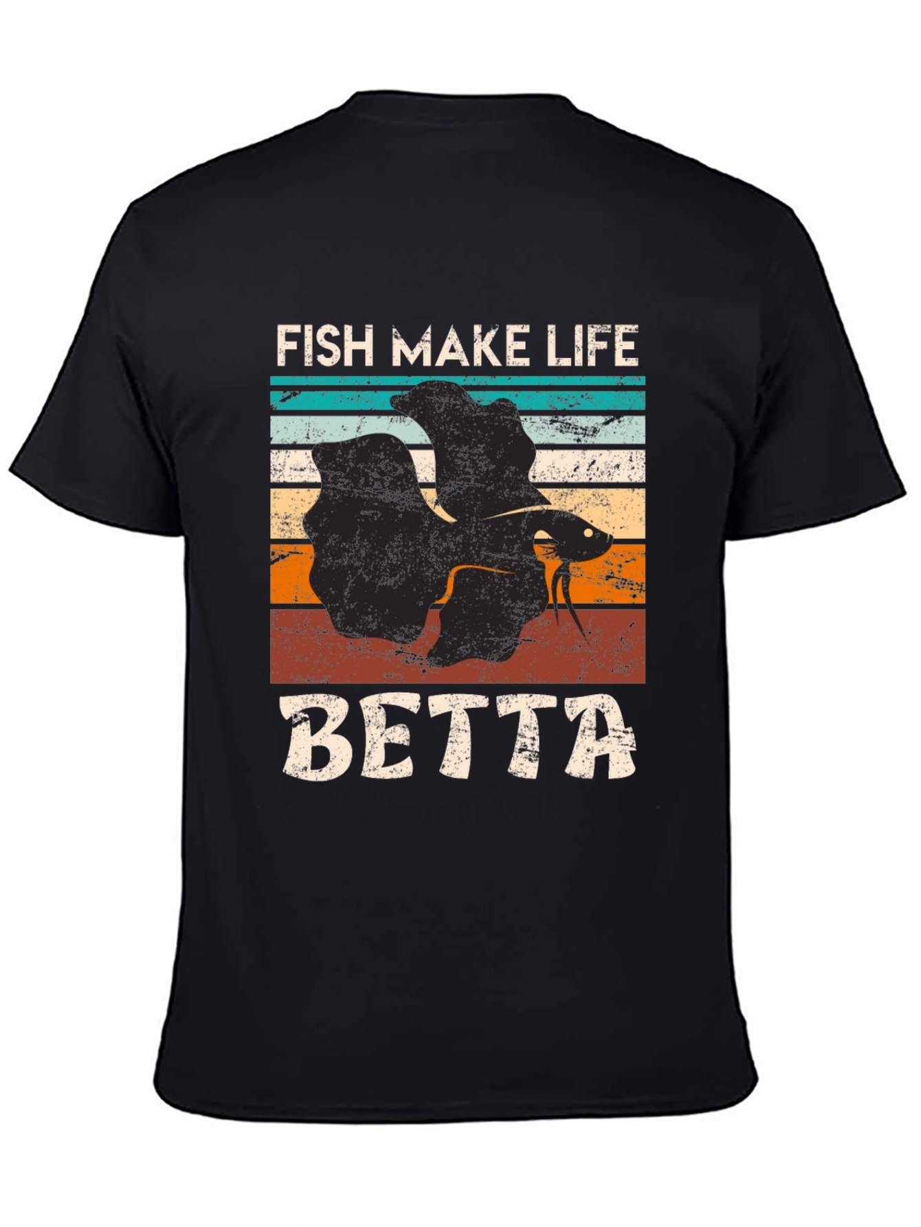 Fish Make Life Betta T-Shirt