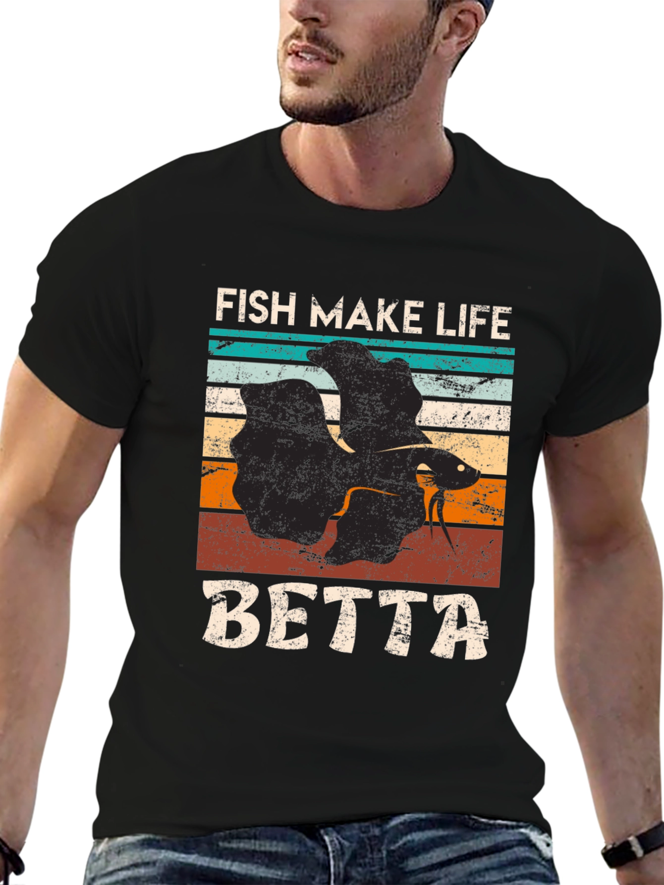 Fish Make Life Betta T-Shirt