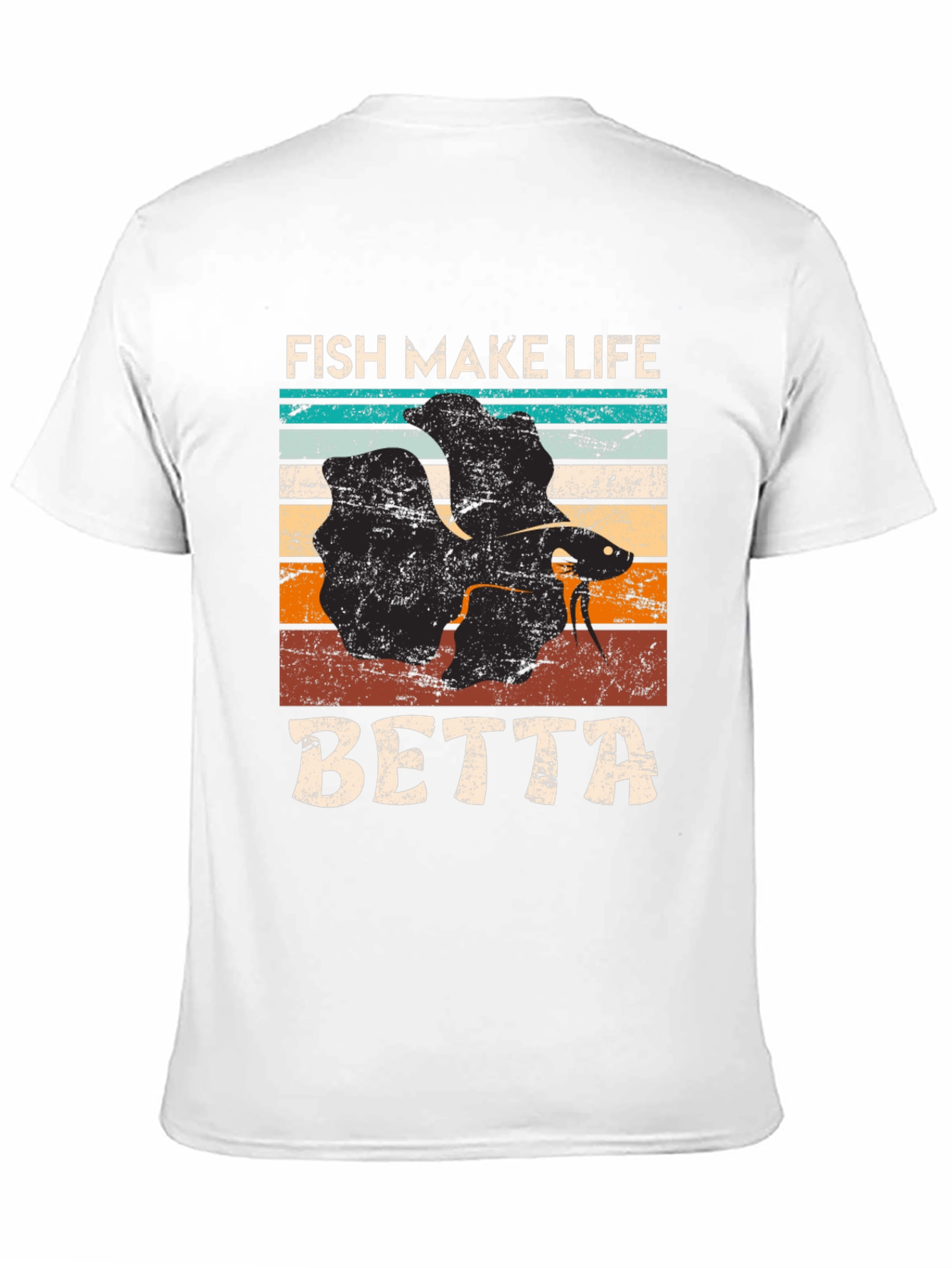 Fish Make Life Betta T-Shirt