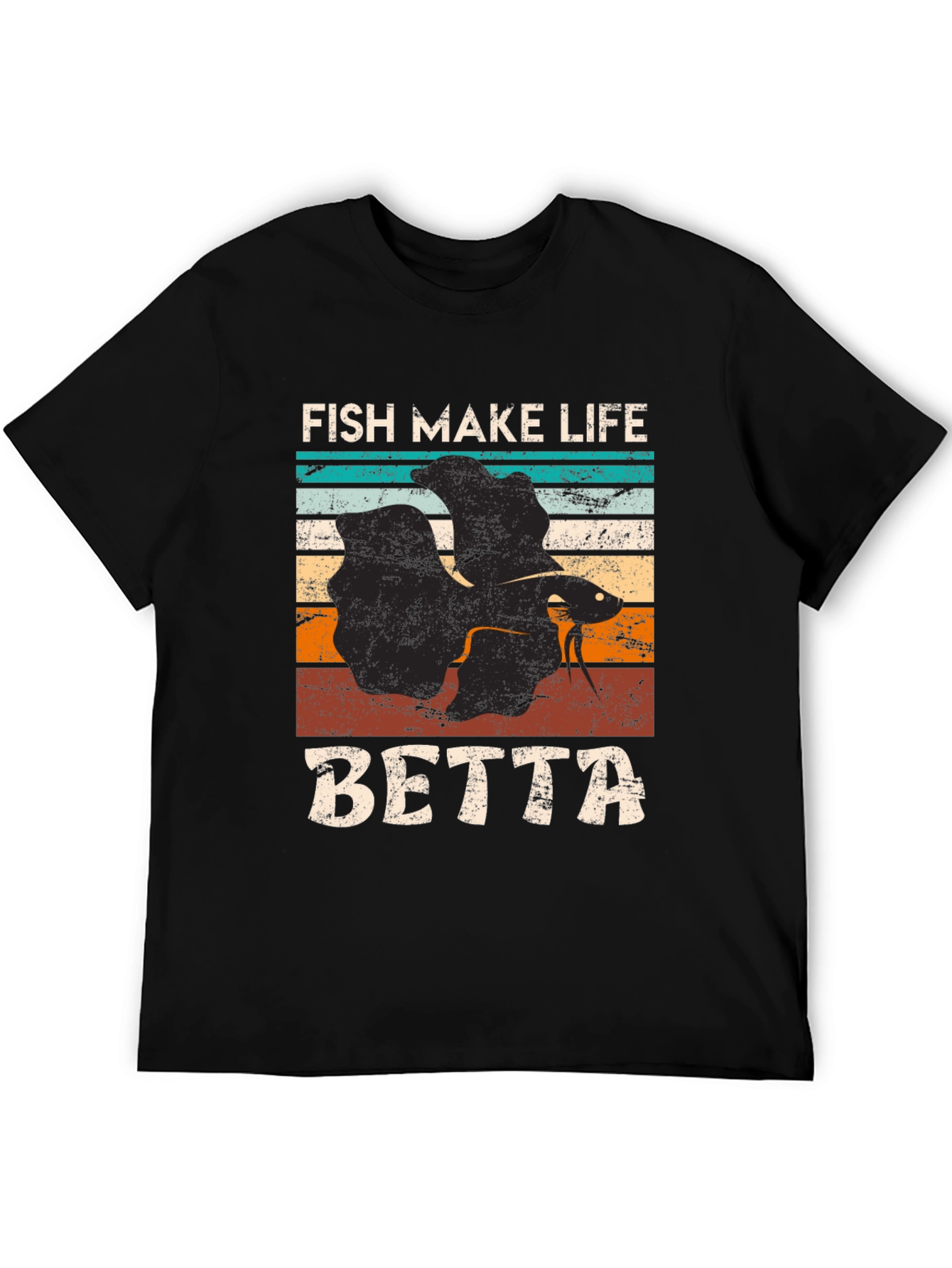 Fish Make Life Betta T-Shirt