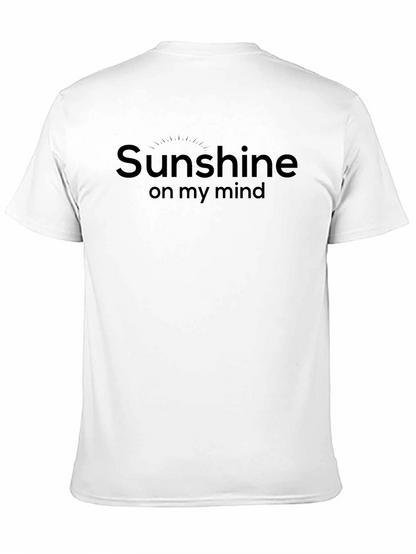 Sunshine On My Mind Black Graphic Tee