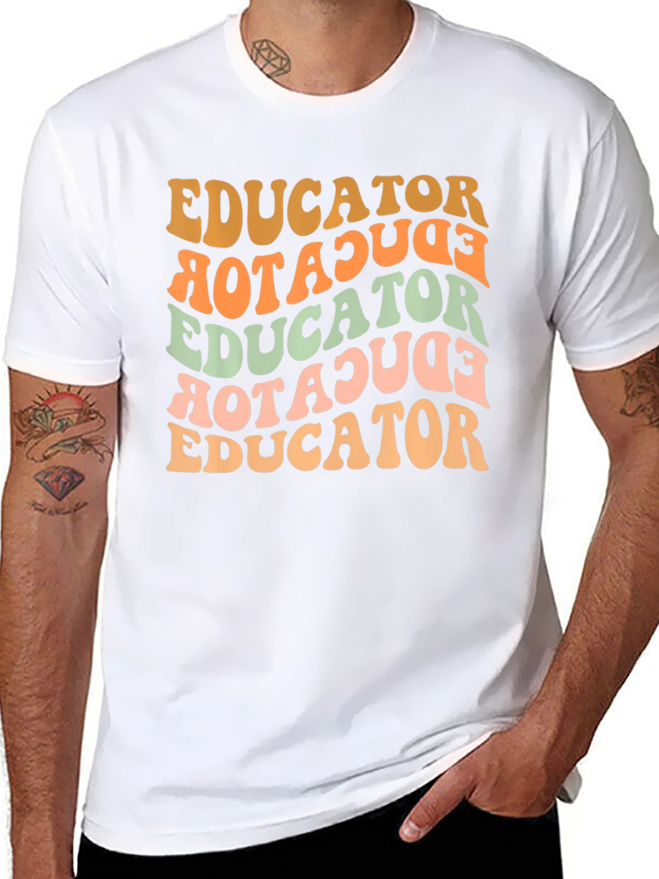 Educator Retro Graphic Tee - Teacher Appreciation