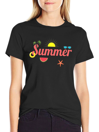 Summer Graphic T-Shirt - Beach Vibes
