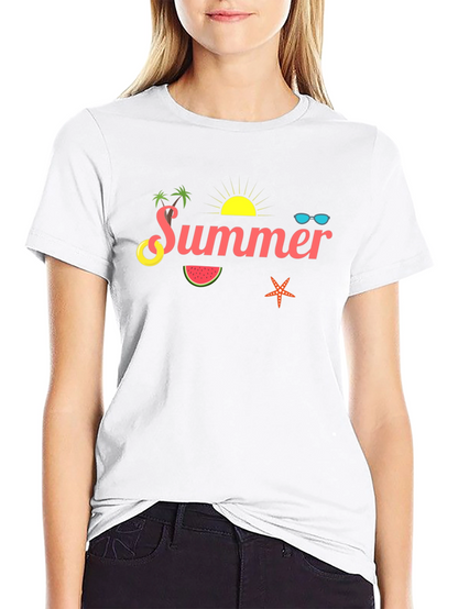 Summer Graphic T-Shirt - Beach Vibes