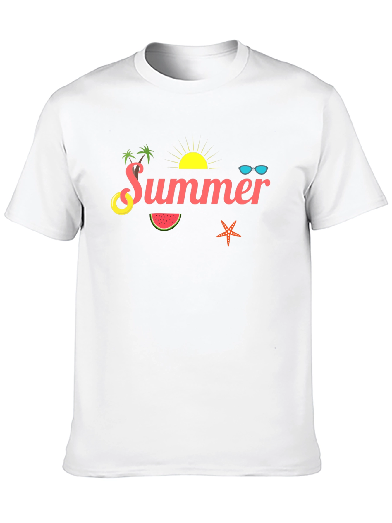 Summer Graphic T-Shirt - Beach Vibes