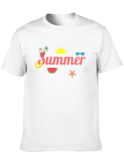Summer Graphic T-Shirt - Beach Vibes