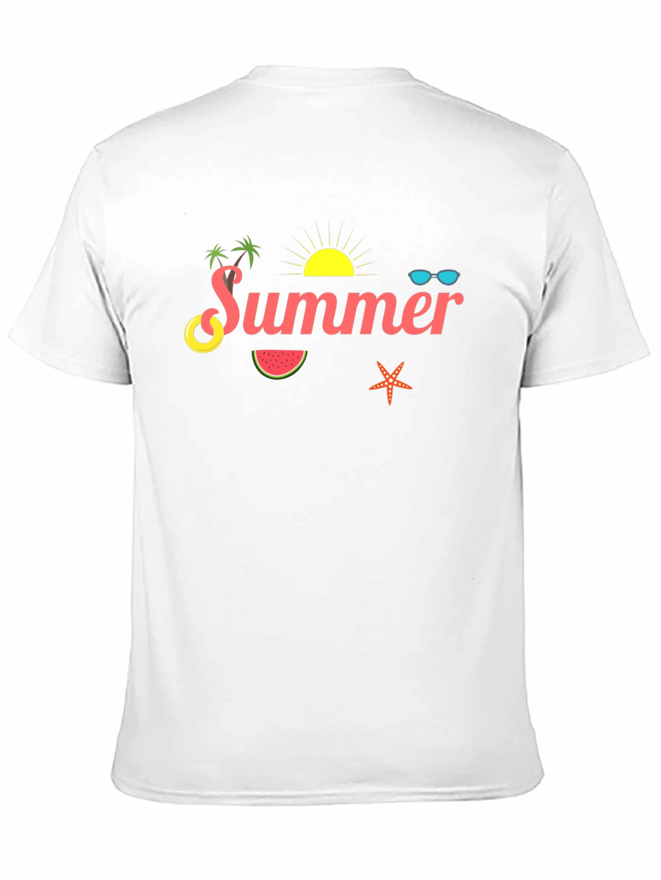 Summer Graphic T-Shirt - Beach Vibes