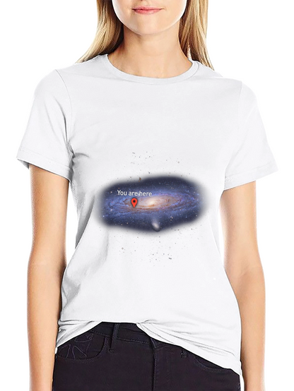 Galaxy You Are Here Graphic T-Shirt