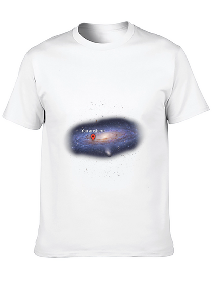 Galaxy You Are Here Graphic T-Shirt