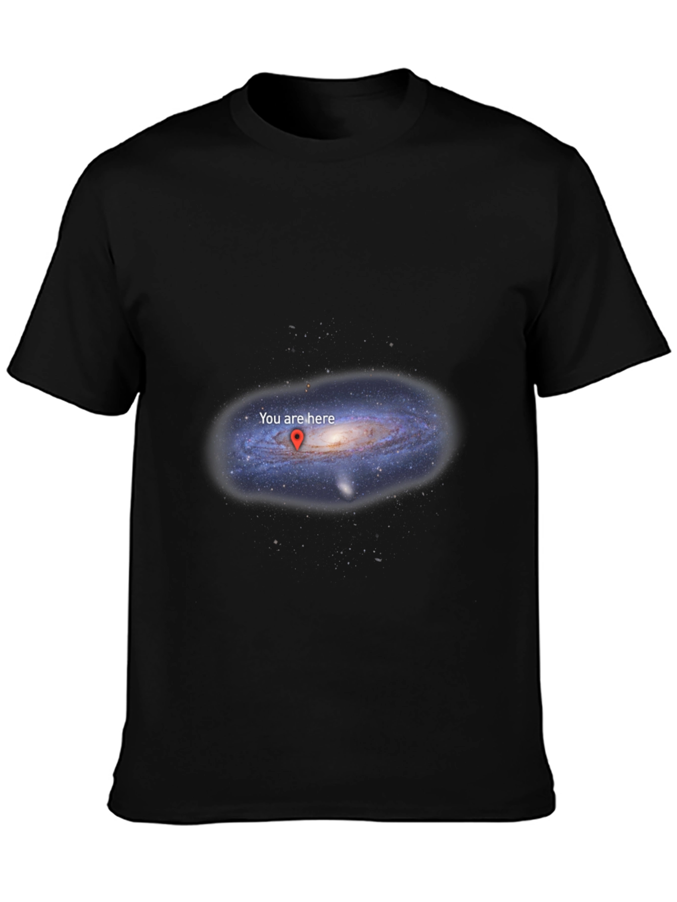 Galaxy You Are Here Graphic T-Shirt