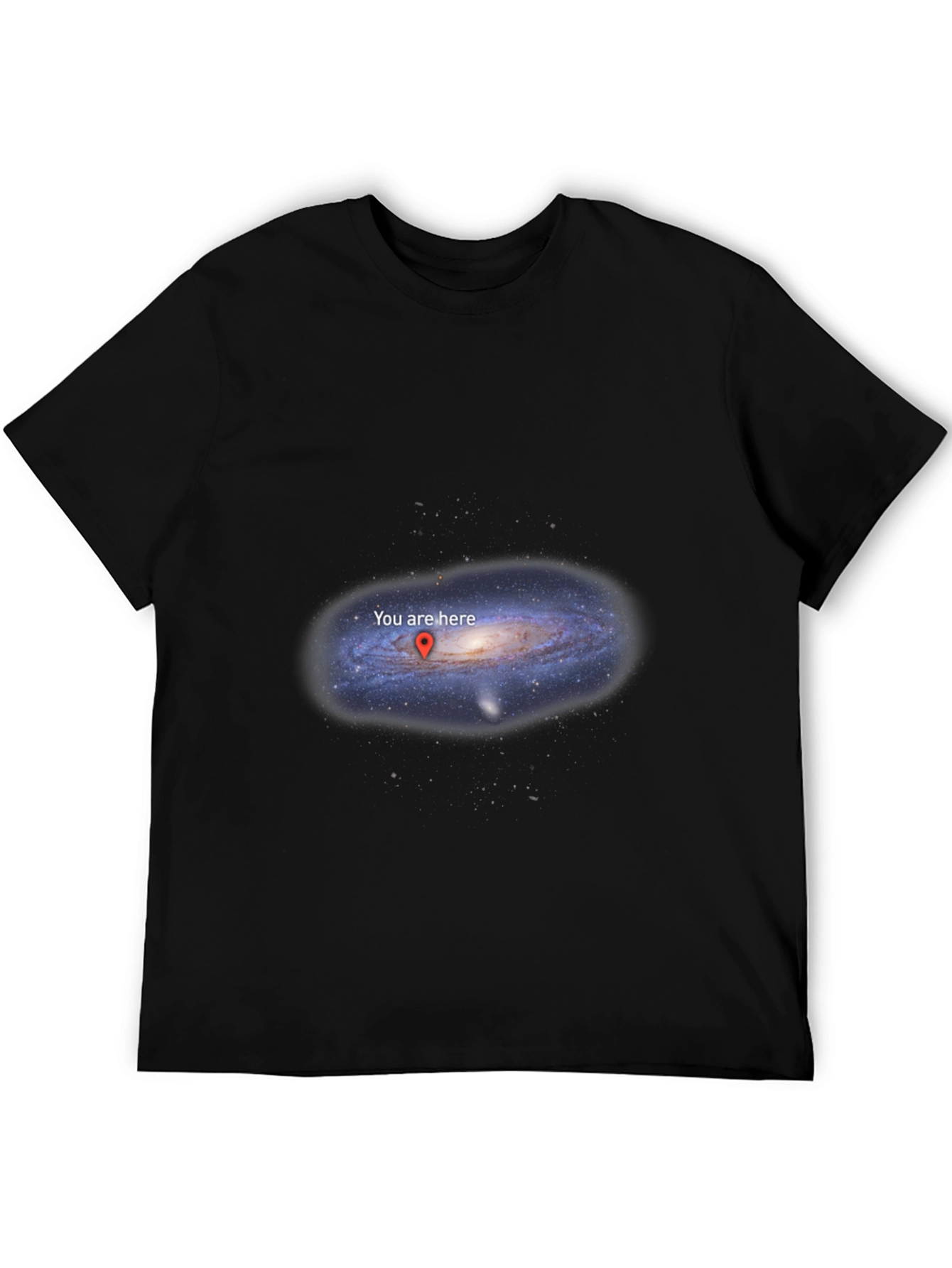 Galaxy You Are Here Graphic T-Shirt