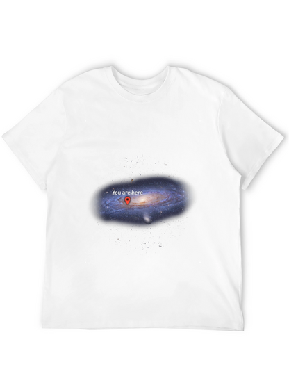 Galaxy You Are Here Graphic T-Shirt