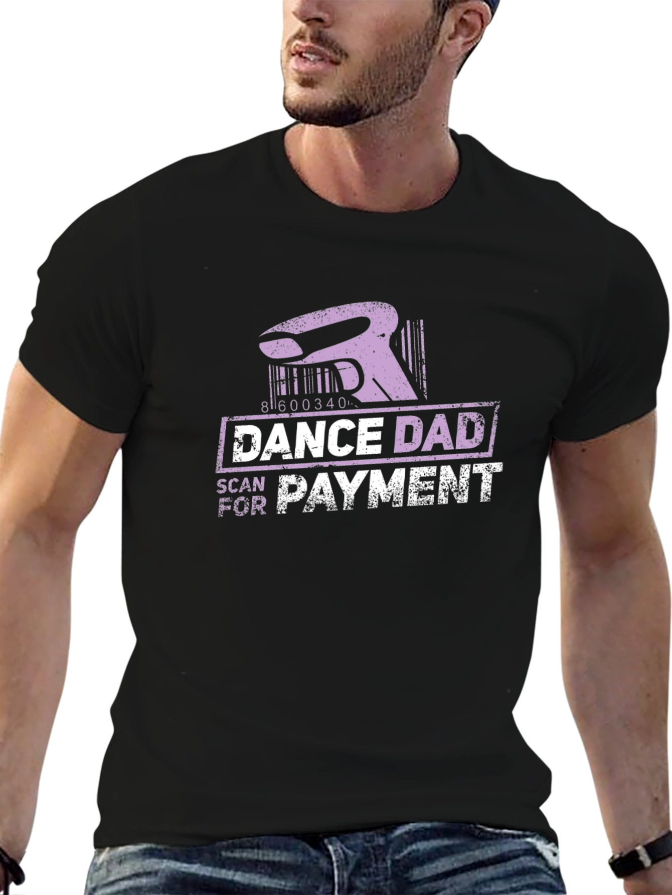 Dance Dad Scan for Payment Funny T-Shirt