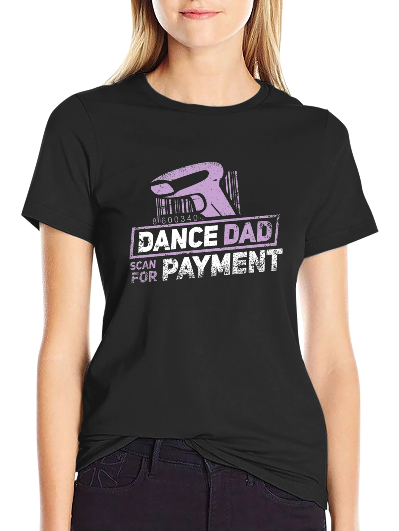 Dance Dad Scan for Payment Funny T-Shirt