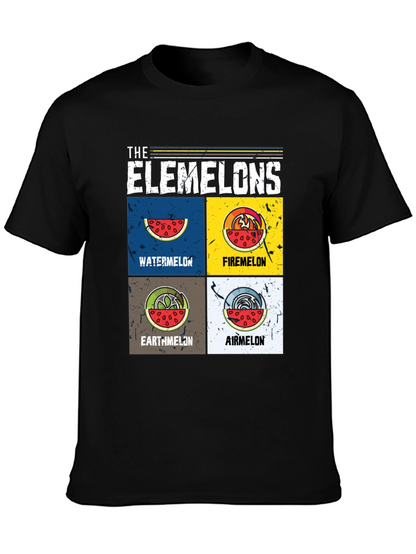 The Elemelons T-Shirt - Funny Element Watermelon Graphic Tee