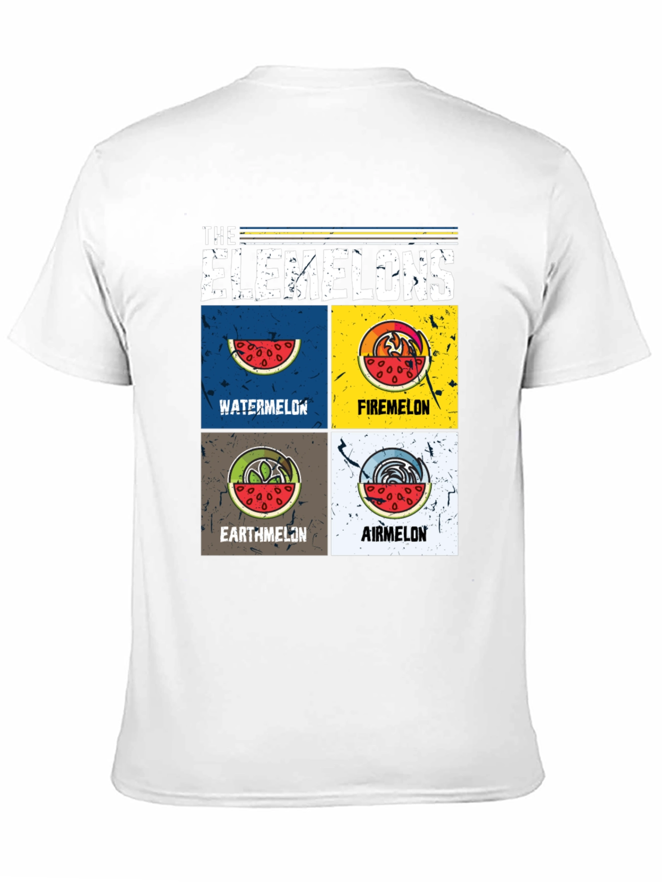 The Elemelons T-Shirt - Funny Element Watermelon Graphic Tee