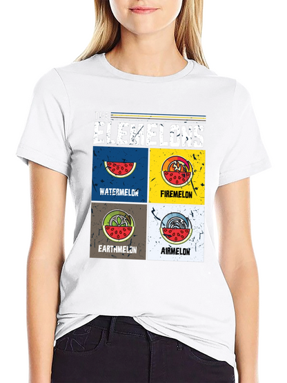 The Elemelons T-Shirt - Funny Element Watermelon Graphic Tee