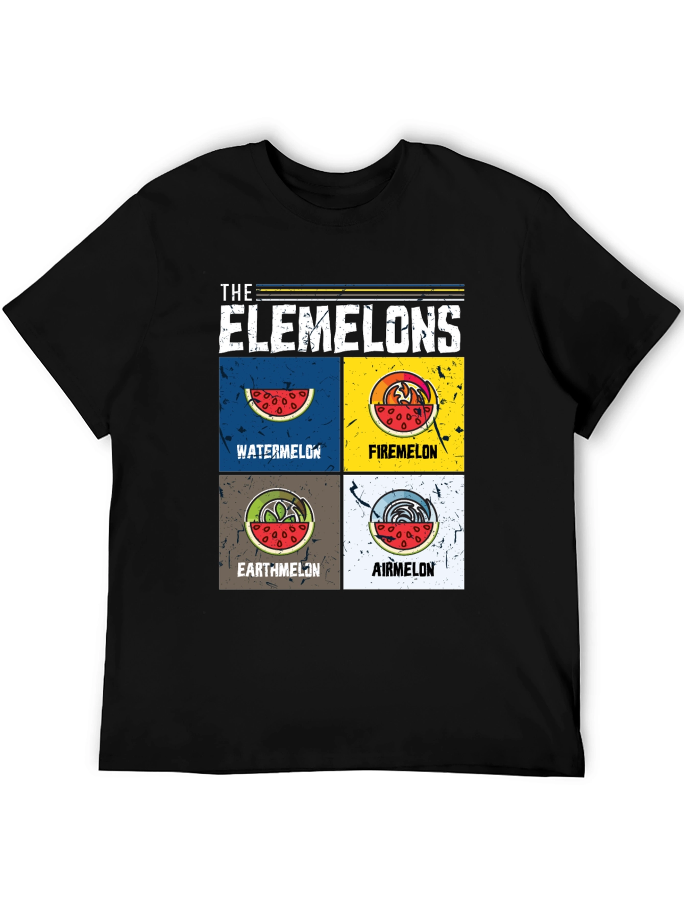 The Elemelons T-Shirt - Funny Element Watermelon Graphic Tee