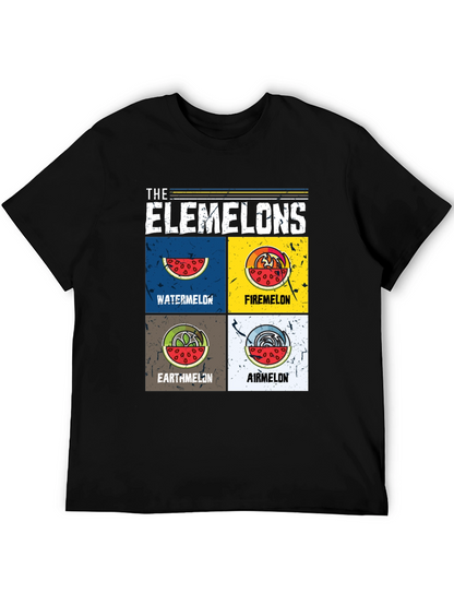 The Elemelons T-Shirt - Funny Element Watermelon Graphic Tee