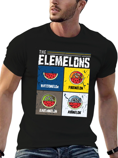 The Elemelons T-Shirt - Funny Element Watermelon Graphic Tee