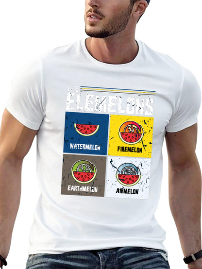 The Elemelons T-Shirt - Funny Element Watermelon Graphic Tee