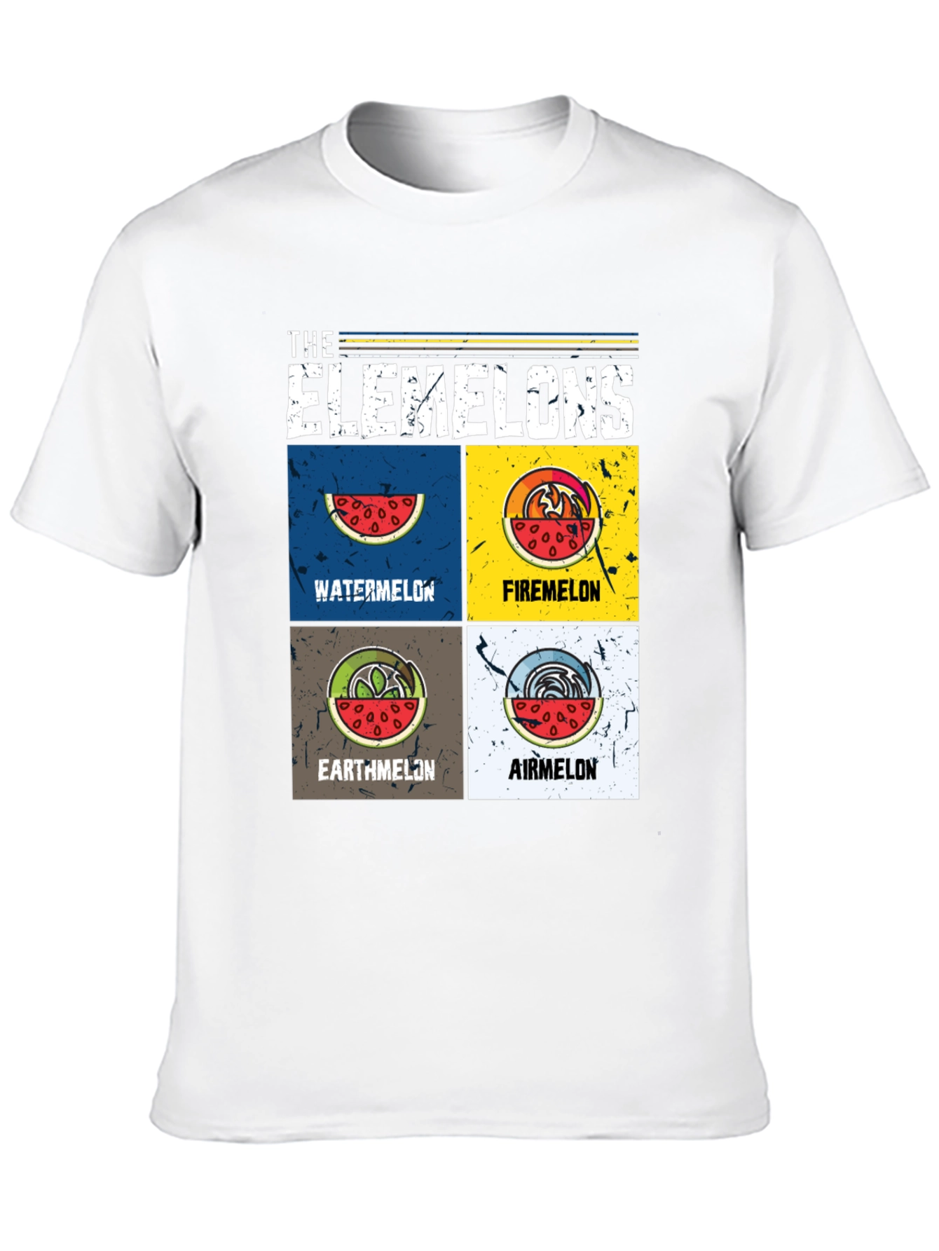 The Elemelons T-Shirt - Funny Element Watermelon Graphic Tee
