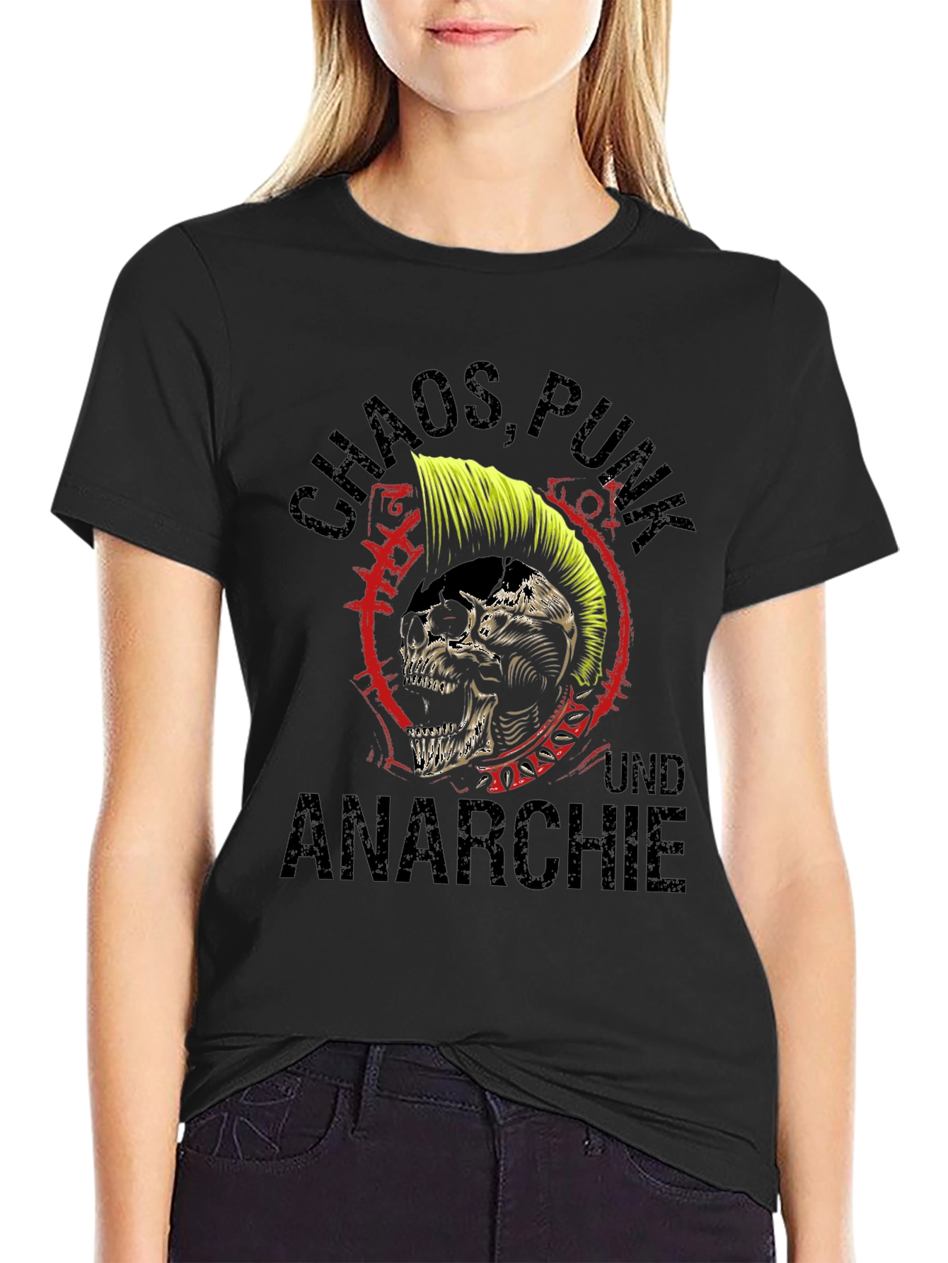 Chaos Punk Anarchie Graphic Tee