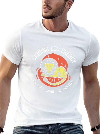 Shining Leo Energy Graphic T-Shirt