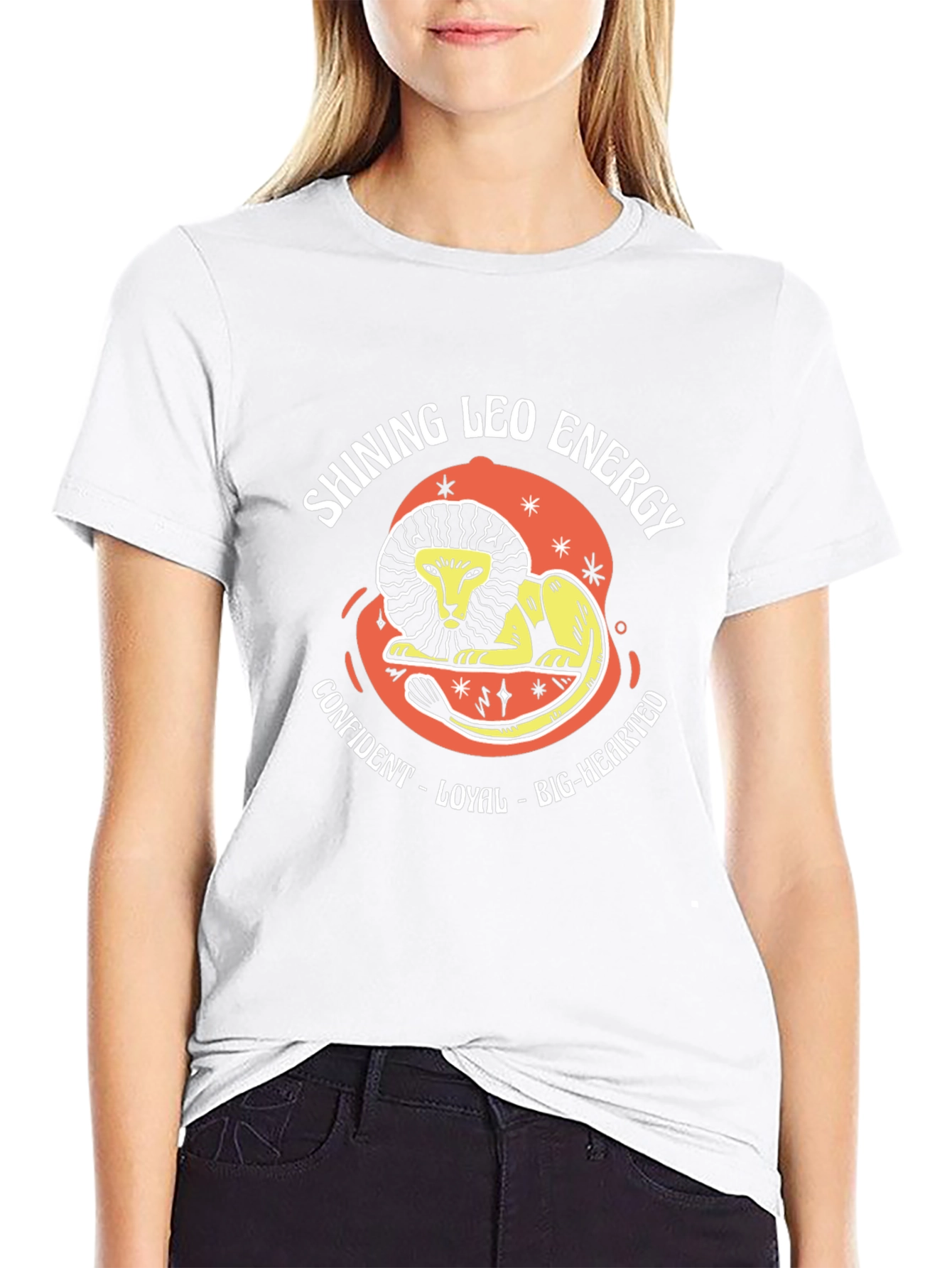 Shining Leo Energy Graphic T-Shirt