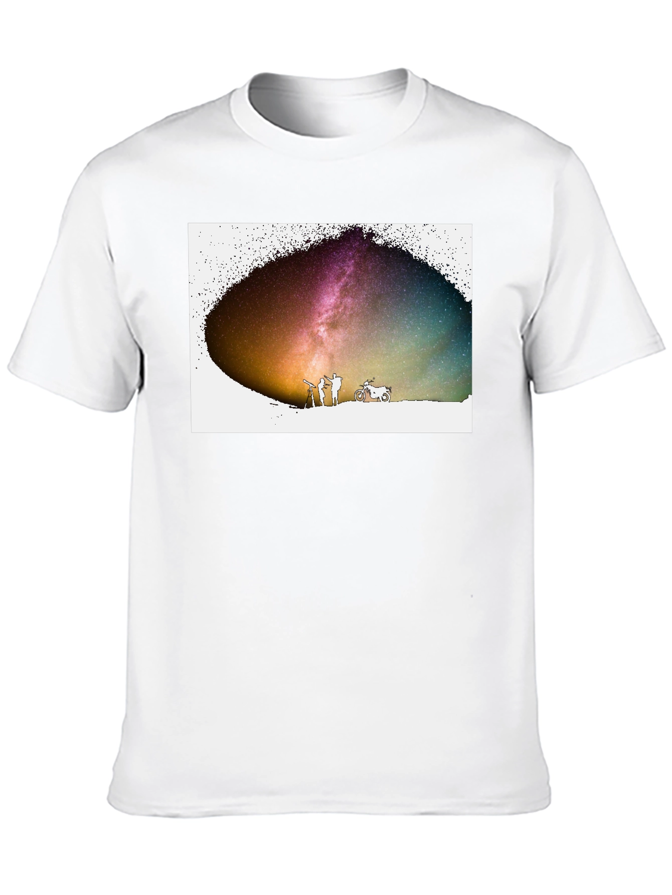 Cosmic Explorers T-Shirt - Stargazing Adventure Tee