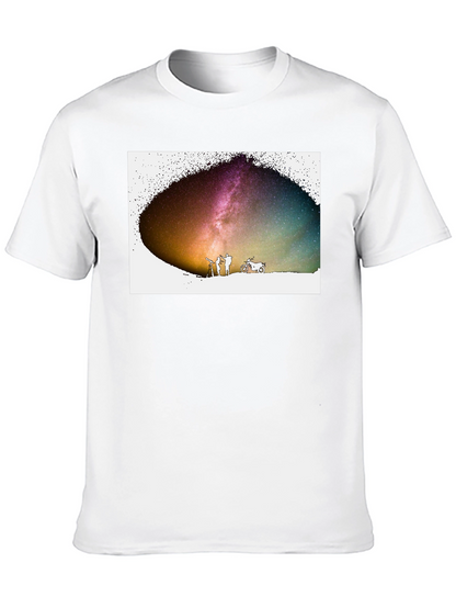 Cosmic Explorers T-Shirt - Stargazing Adventure Tee
