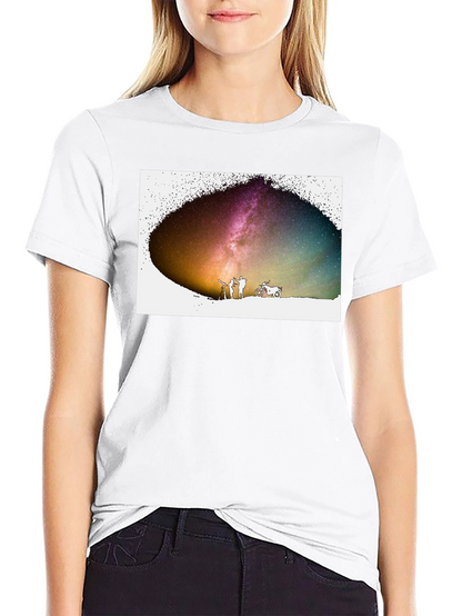Cosmic Explorers T-Shirt - Stargazing Adventure Tee