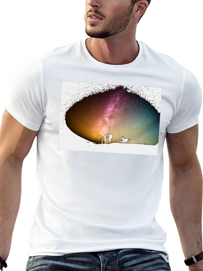 Cosmic Explorers T-Shirt - Stargazing Adventure Tee