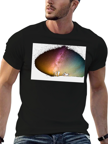 Cosmic Explorers T-Shirt - Stargazing Adventure Tee