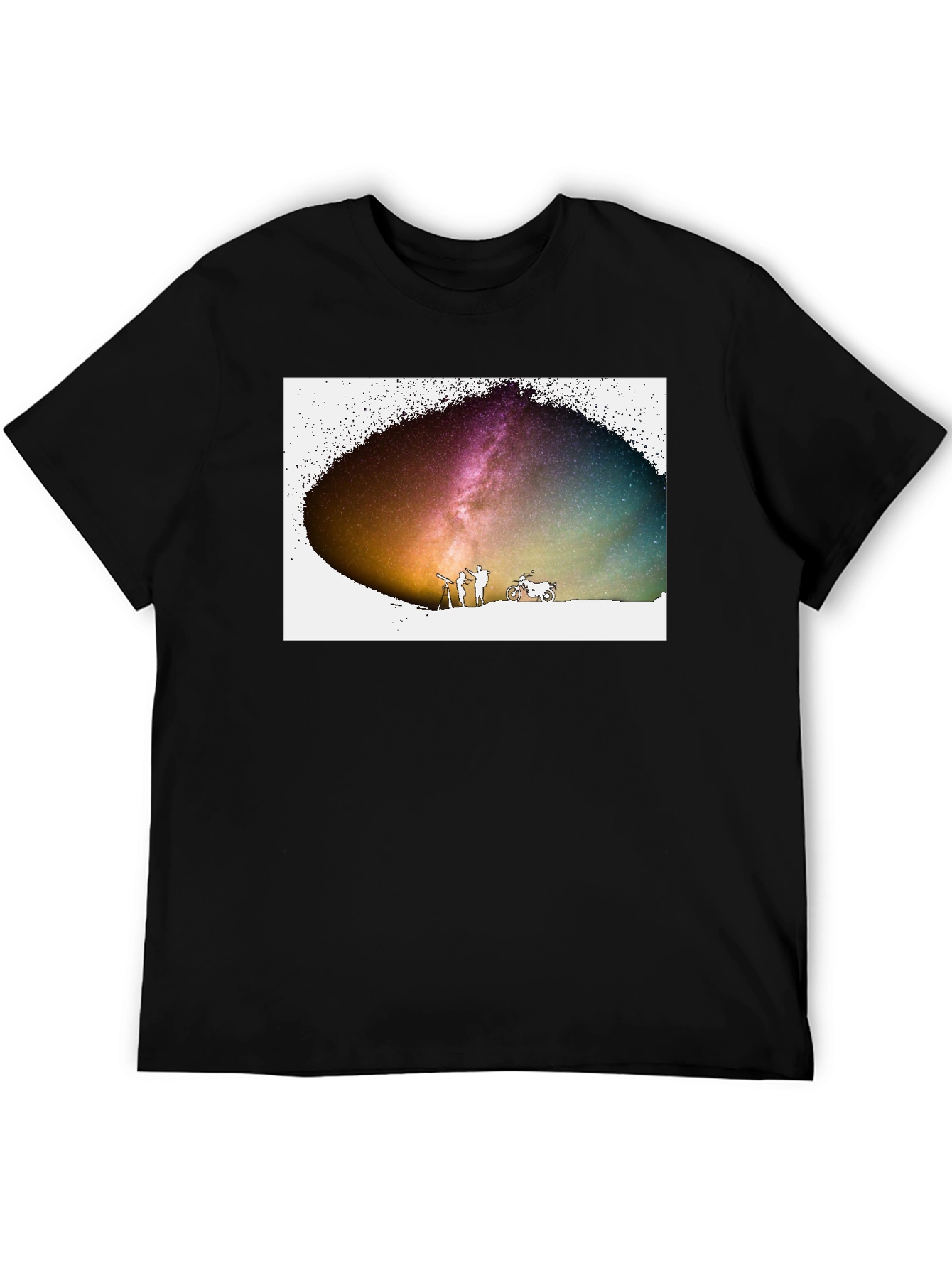 Cosmic Explorers T-Shirt - Stargazing Adventure Tee