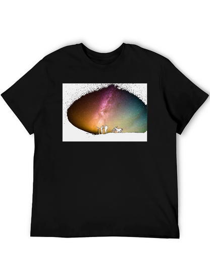 Cosmic Explorers T-Shirt - Stargazing Adventure Tee