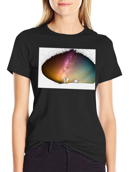 Cosmic Explorers T-Shirt - Stargazing Adventure Tee