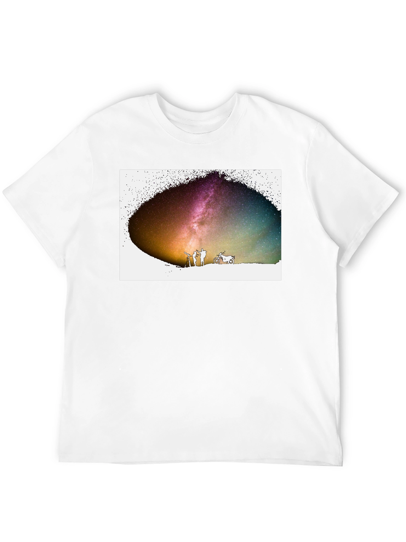 Cosmic Explorers T-Shirt - Stargazing Adventure Tee
