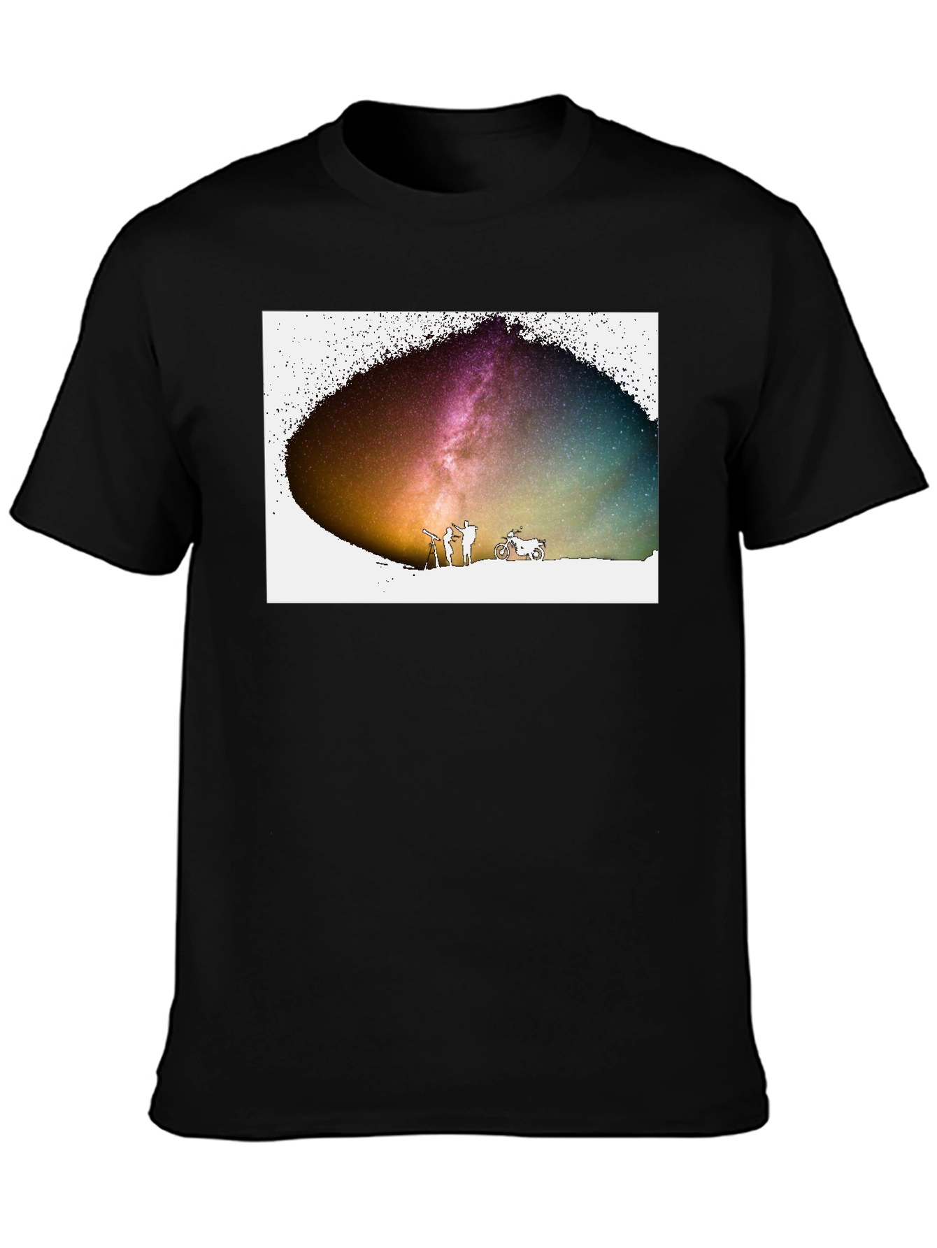 Cosmic Explorers T-Shirt - Stargazing Adventure Tee